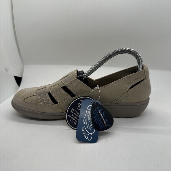 Bass Shoes Womens 8.5M Silliant Fisherman Tan Slip On Casual Comfort Wedge Heels - Picture 5 of 15